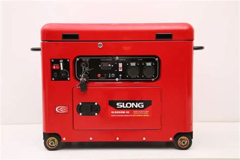 Slong Sl9000w Se 6kw 7kw 8kw Silent Gasoline Lpg Generator Dual Fuel