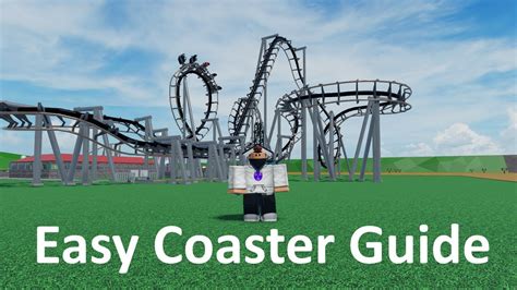 Easy Roller Coaster Guide Theme Park Tycoon 2 Ep4 Roblox Youtube