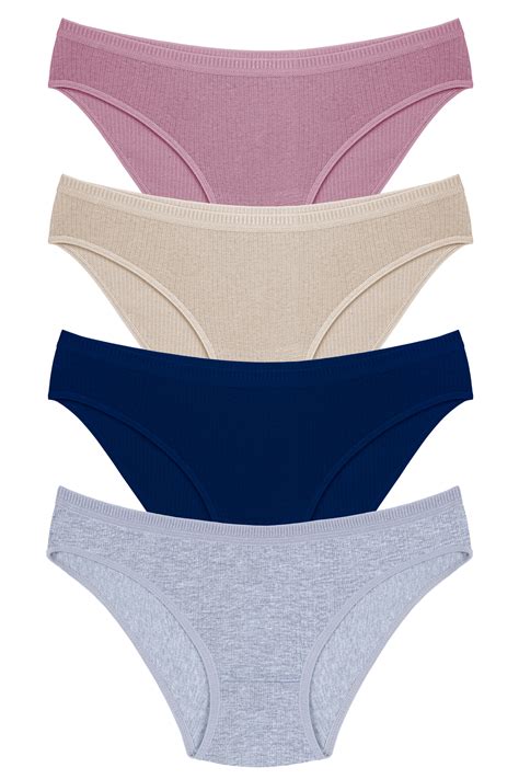 Humaone Kadın 100 Pamuk 4 lü Fitilli Bikini Külot Fiyatı Yorumları