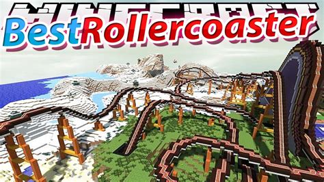 Minecraft Rollercoaster Map