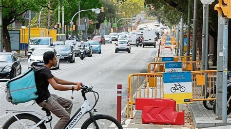 Collboni Encarrega Una Avaluaci Del Carril Bici De Via Augusta I El