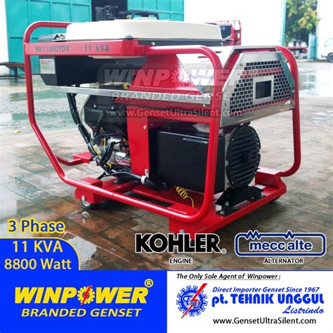 Genset Kohler Kva Open Mecc Alte Watt Hk Tdx Jual