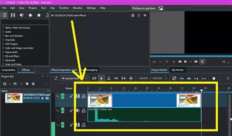 How To Show All Frames Of A Video On Kdenlive Timeline