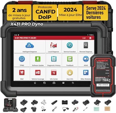 Amazon Fr LAUNCH X431 PRO DYNO OBD2 Valise Diagnostic Auto Avec