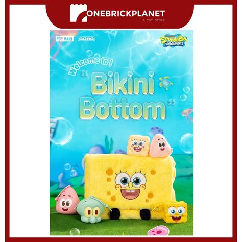 Pop Mart Spongebob Bikini Bottom Storage Bag Shopee Malaysia