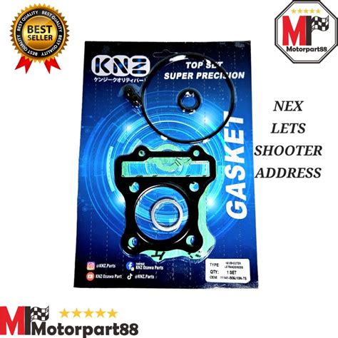 Jual Paking Knz Gasket Top Set Nex Shooter Lets Address Shopee Indonesia