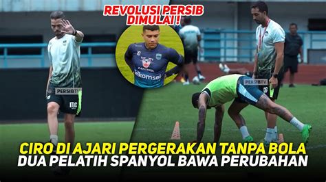 Perubahan Sudah Terlihat Manuel Carlos Berikan Menu Latihan Berat