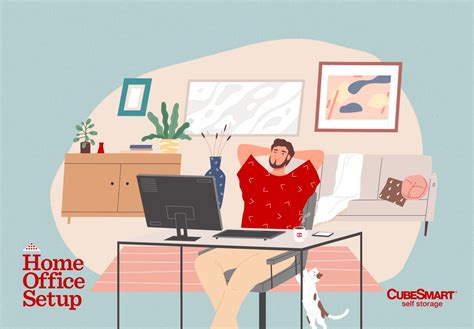 creative home office setup ideas  storage space