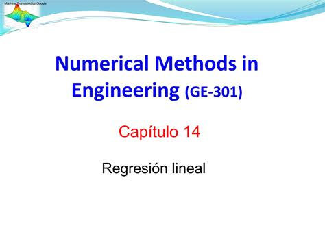 SOLUTION M Todos Num Ricos Regresi N Lineal Histograma Y Distribuci N