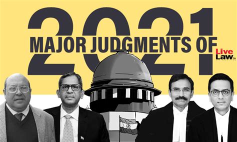 100 Major Supreme Court Judgments Of 2021 Part 2 Judgments 53 75