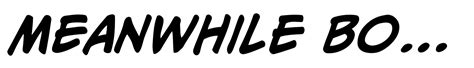Meanwhile Bold Italic Font Webfont And Desktop Myfonts