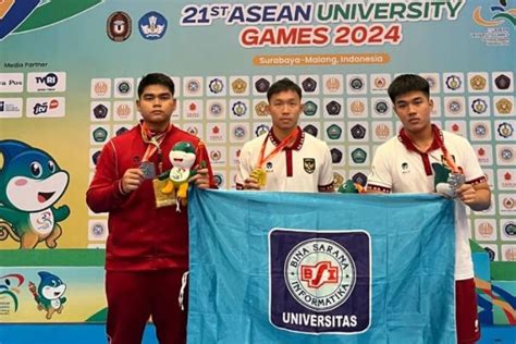 Mahasiswa Universitas Bsi Karawang Sapu Bersih Asean University Games