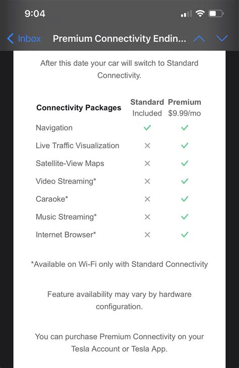 Premium vs Standard Connectivity - do I really lose all of this