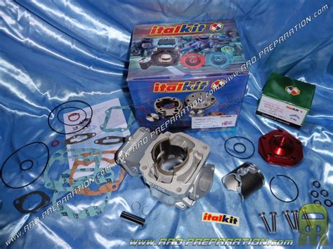 Kit 140cc ITALKIT Mono Segment Avec Culasse Pour Moteur 125cc ROTAX 122