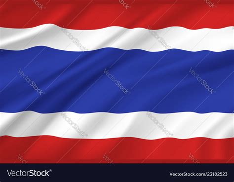 Bangkok Thailand Flag