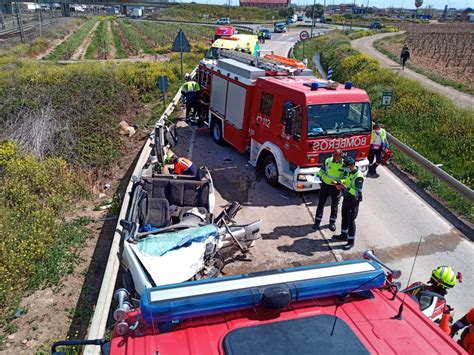 Cinco Heridos En Un Grave Accidente De Dos Turismos Entre Alfaro Y