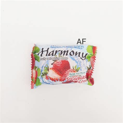 Jual Harmony Sabun Batang Varian Strawberry Gr Shopee Indonesia