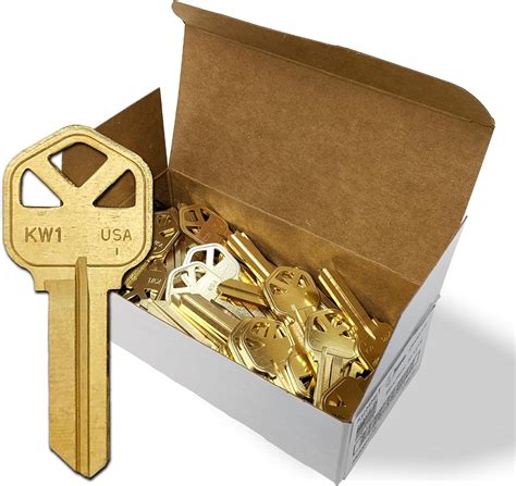 Summit Doorware Kwikset Key Blanks In Premium Brass Quality Kw Uncut