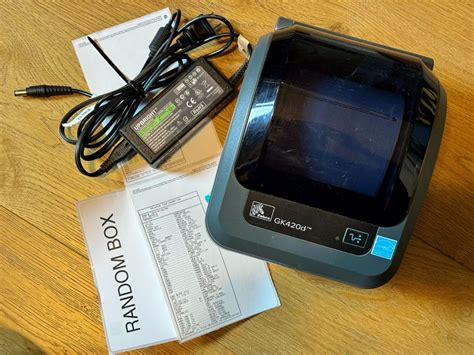 Zebra Gk420d Thermal Label Printer 4x6 Ethernet And Usb Free 6500