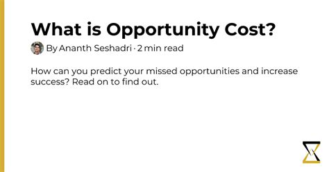 opportunity cost pitch labs