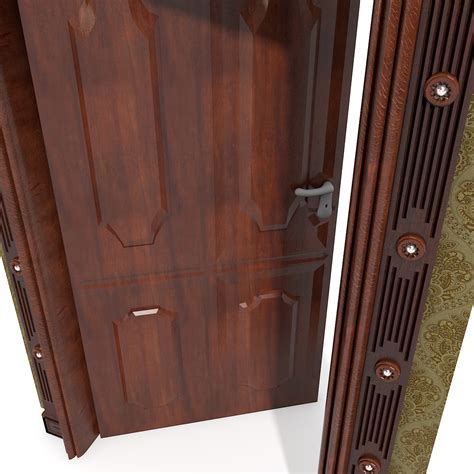 Усадьба WalkThrough с деревянным каркасом Каркас двери Обод Шасси ...