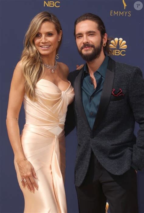 Heidi Klum Amoureuse Et Enlac E Avec Tom Kaulitz Torse Nu Purepeople