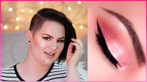 How To Classic Pink Valentines Day Eye Makeup Look Kimterstege Youtube