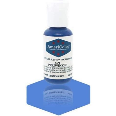 Americolor Periwinkle Soft Gel Paste Icing Food Colouring 13 5oz