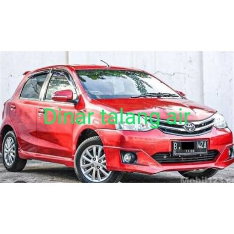 Jual Talang Air Mobil Toyota Etios Valco Model Slim Pintu Shopee