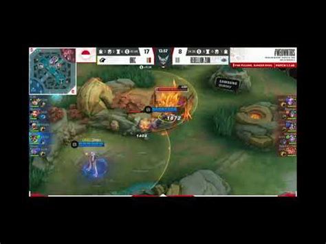 Onic Vs Rbl Mpl S Week Youtube