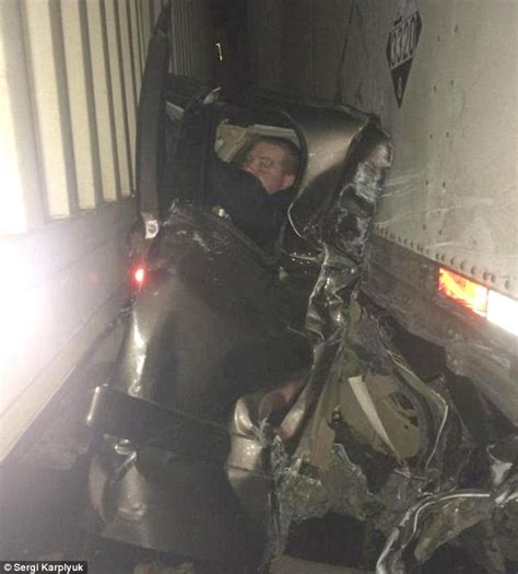 Man Who Survived Being Crushed Between Two Big Rigs On Oregons I 84