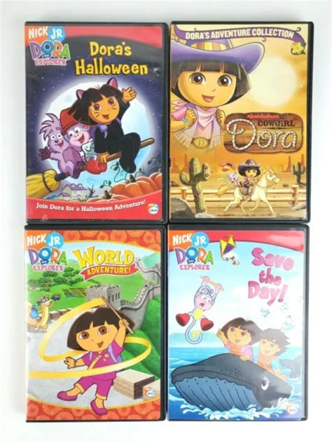 Lot De 4 Dvd Nickelodeon Nick Jr Dora Lexploratrice Eur 13 12