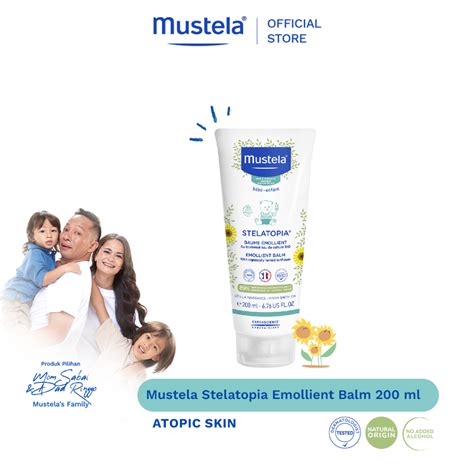 Jual Mustela Stelatopia Emollient Balm 200 Ml Lotion Bayi Kulit