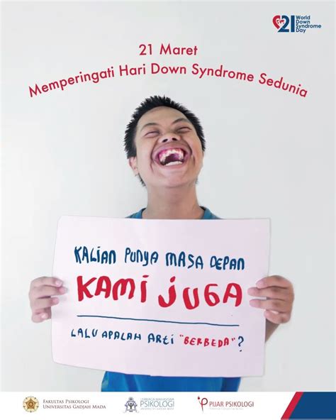 Ajakan Pijar Psikologi Pada Hari Down Syndrome Sedunia Kbai