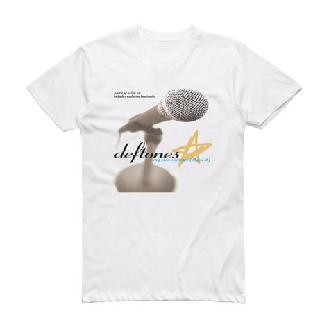 Deftones My Own Summer Shove It 1 Album Cover T Shirt White Album