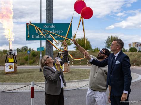 Rondo Białostockiego Klubu Balonowego. Nowe miejsce na mapie miasta