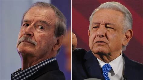 Amlo Reacciona A Suspensión De ‘x De Vicente Fox “actuar De Manera Grosera Se Regresa