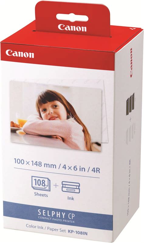 Amazon Canon Pack Color Ink Paper Set Kp Ip For Cp Printers