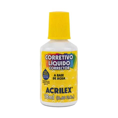 Corretivo Líquido 18 Ml Acrilex em Promoção na Americanas