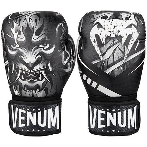 Guantes De Boxeo Venum Devil Blanco Negro