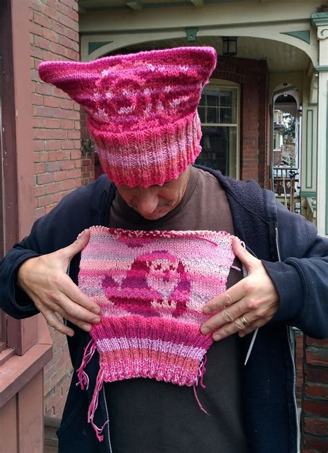 Knitting A Pink Storm The Beaver Pussy Hat Two Ways Kirk Dunn