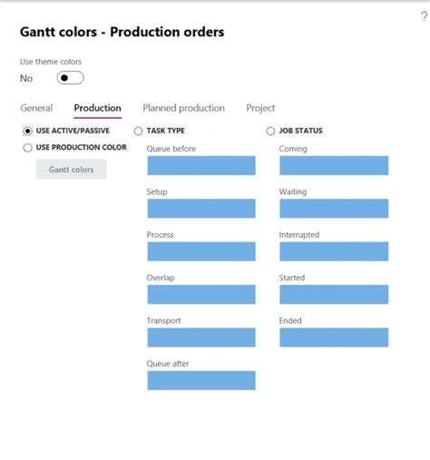 Gantt Chart Colors No Longer a Mystery in Dynamics 365