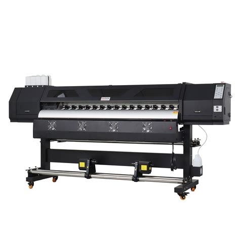 1 8m Xp600 Large Format Eco Solvent Vinyl Printer Plotter Dx11 Canvas Printer Machine Large