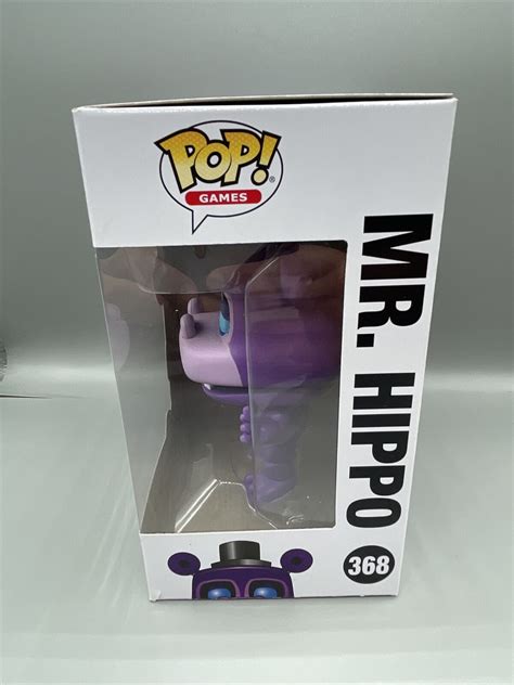 Funko Pop Vinyl Five Nights At Freddys Mr Hippo 368 With Protector 889698320610 Ebay