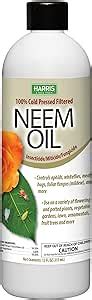 HARRIS Neem Oil 100 Cold Pressed And Unrefined Concentrate For Plant