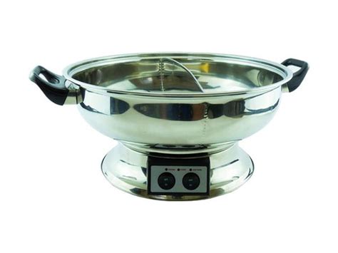 Ehpd Electric Divided Hot Pot Litre London Wok