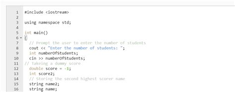 Solved Find The Two Highest Scores Write A Program That Chegg