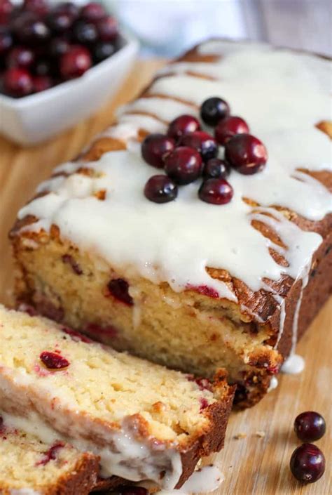 Cranberry Eggnog Bread