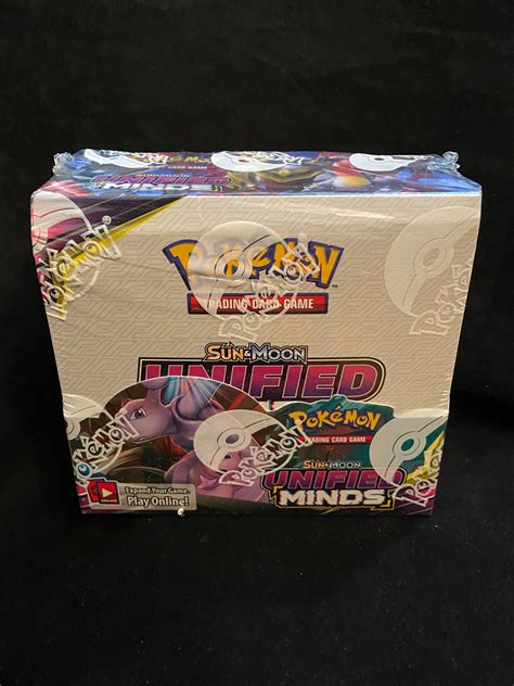 Lot Factory Sealed 2019 Pokemon Sun And Moon Unified Minds Booster Box