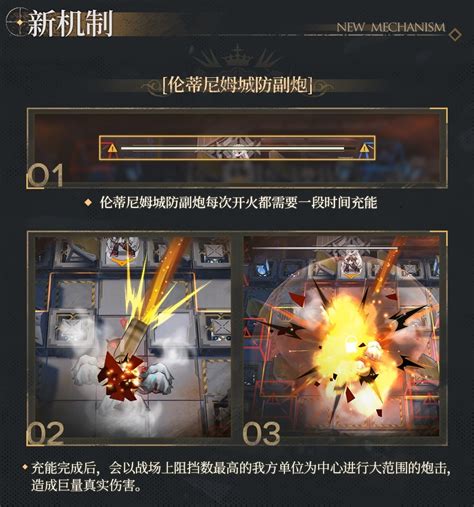 oyuki on Twitter 明日方舟Arknights CN server ロンディニウムの城防副砲 ①発射するたびに